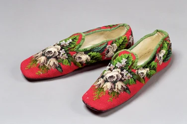 Pantofole da lavoro, 1860s